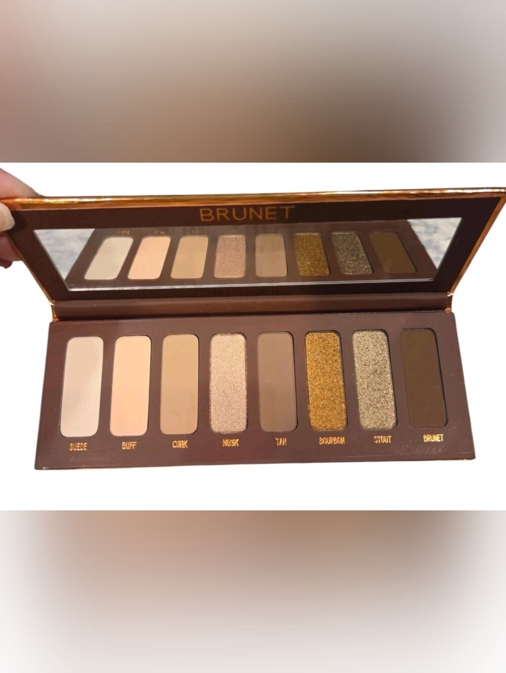 Melt Cosmetics Brunet Eyeshadow Palette 8-Shade Matte Metallic NEW IN BOX